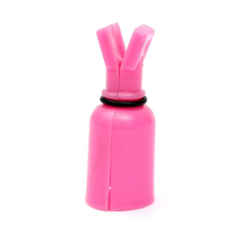 10 Τεμάχια Πλαστικό Soak Off Uv Gel Polish Remover Wrap Tool Nail Cotton Clip