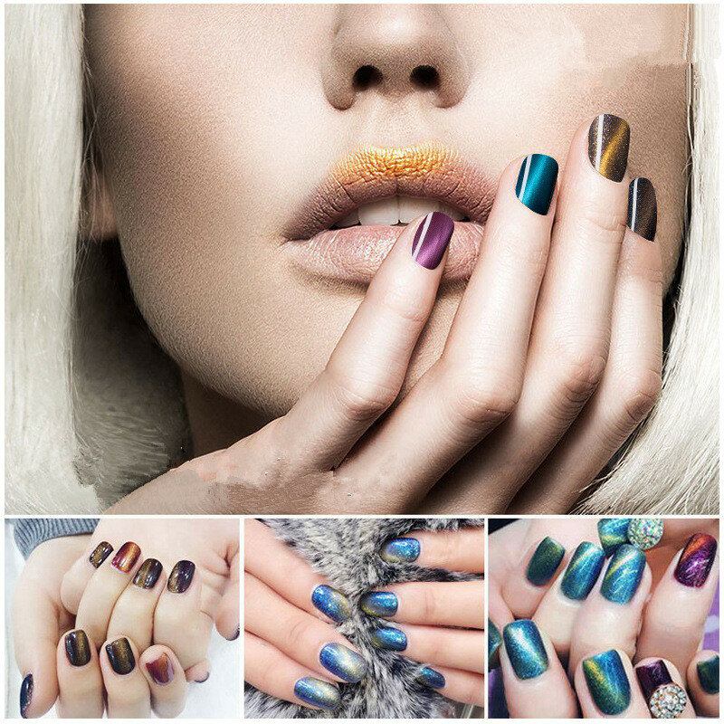 Cat Eye Nail Polish Uv Gel Vernish Art Μακράς Διαρκείας 12ml 16 Χρώματα