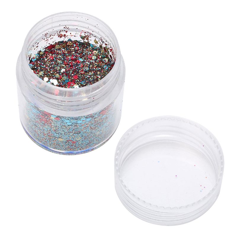 Nail Art Glitter Dust Powder Sequins Tips Τρισδιάστατη Διακόσμηση Μανικιούρ