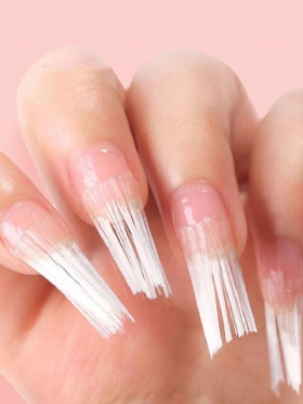 Nail Extension Fiber Δίσκος Rapid Fiberglass Χωρίς Χαρτί Εργαλεία Μανικιούρ