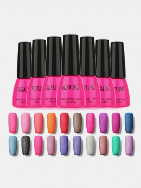 Rosalind Matte Soak Off Gel Polish Nail Glitter Color Uv Varnish 7ml