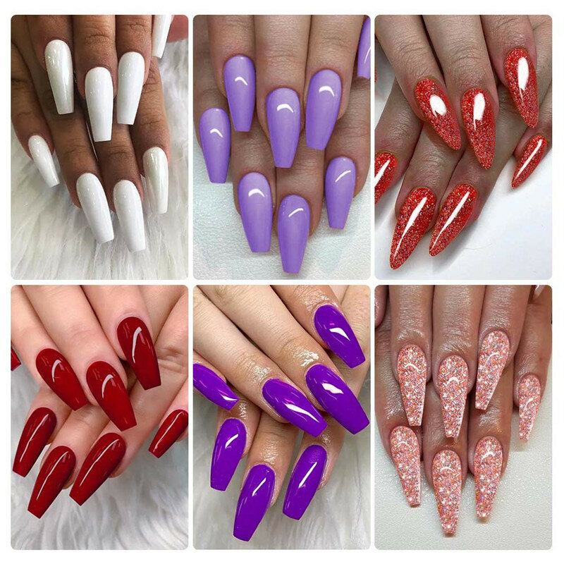 Σετ Gel Polish 12 Τμχ Για Μανικιούρ Uv Colors Gel Nail Semi Permanent Art Gel Vernish