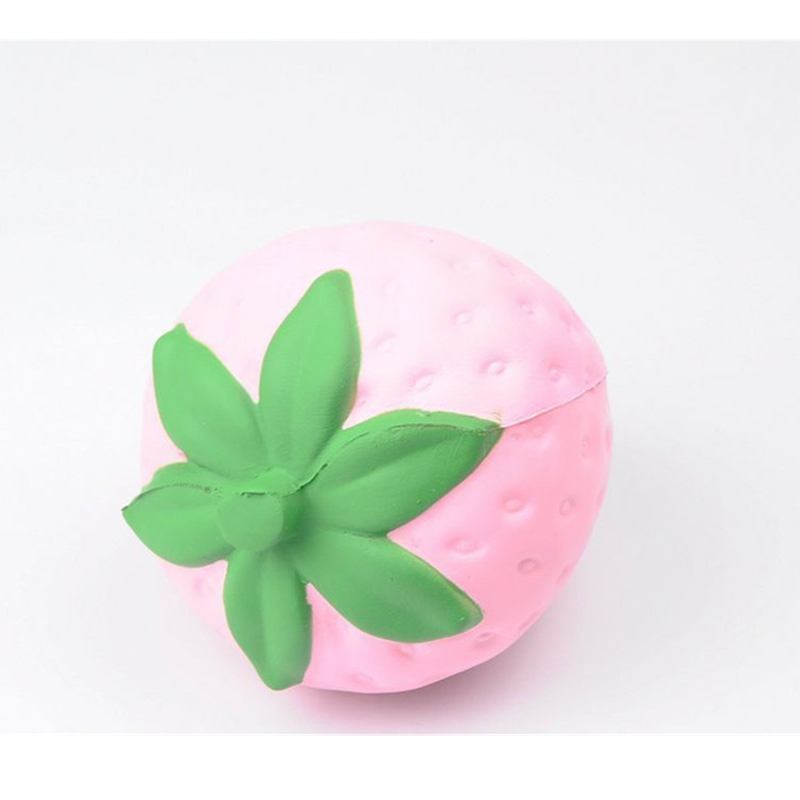 11.5x9.5 Εκ. Kawaii Squishy Strawberry Soft Μπρελόκ Τσάντες Τηλεφώνου Ιμάντες Αργής Ανύψωσης