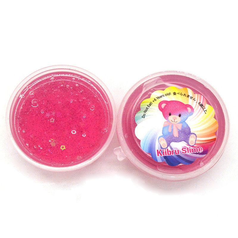 4 Τεμ Kiibru Slime Pearl Star Glitter Simulated Crystal Mud Jelly Plasticine Stress Relief Gift Game