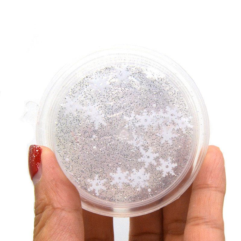 4 Τεμ Kiibru Slime Pearl Star Glitter Simulated Crystal Mud Jelly Plasticine Stress Relief Gift Game