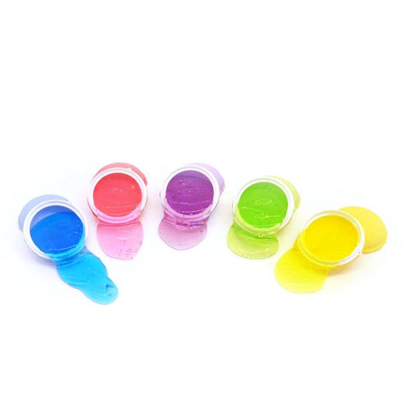 6 Τεμ Macaron Slime Macaroon Crystal Clay Rubber Mud Intelligent Hand Gum Plasticine Diy Toy Δώρο