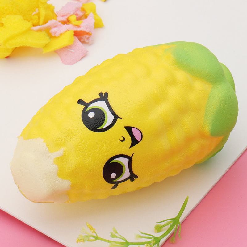 Corn Squishy Slow Rising With Packaging Collection Gift Μαλακό Παιχνίδι