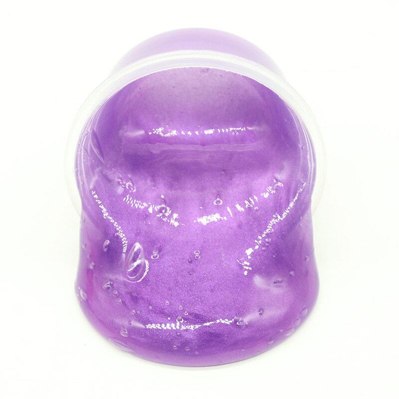Diy Slime Multicolor Glitter Crystal Mud 50ml Ζελέ Αποσυμπίεση Παιχνίδια