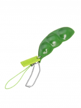 Extrusion Bean Toy Mini Squishy Soft Toys Μενταγιόν Anti Stress Ball Squeeze Gadgets