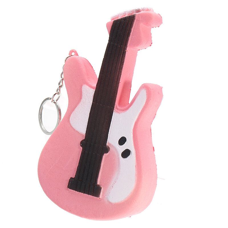 Κιθάρα Squishy Slow Rising Toy Tag Μαλακό Χαριτωμένο Δώρο Διακοσμητικό Παιχνίδι Συλλογής