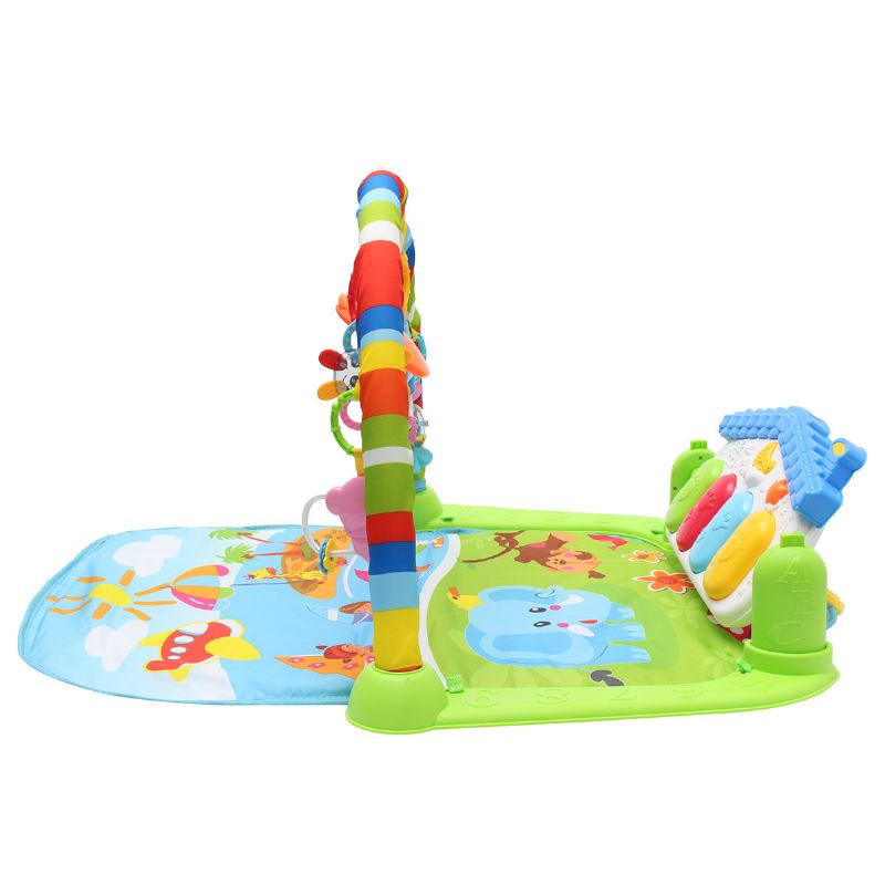 Πολυλειτουργικό 3 Σε 1 Νεογέννητο Μωρό Play Mat Music Piano Fitness Gym Activity Mat