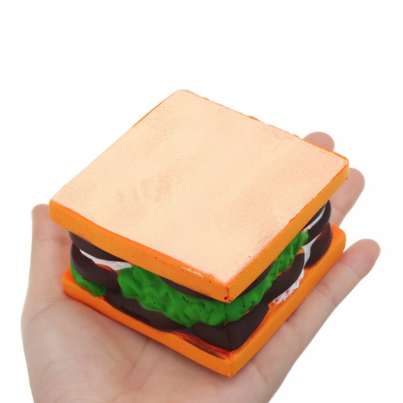 Σάντουιτς Squishy Slow Rising Cartoon Jelly Cake Gift Collection Μαλακό Παιχνίδι