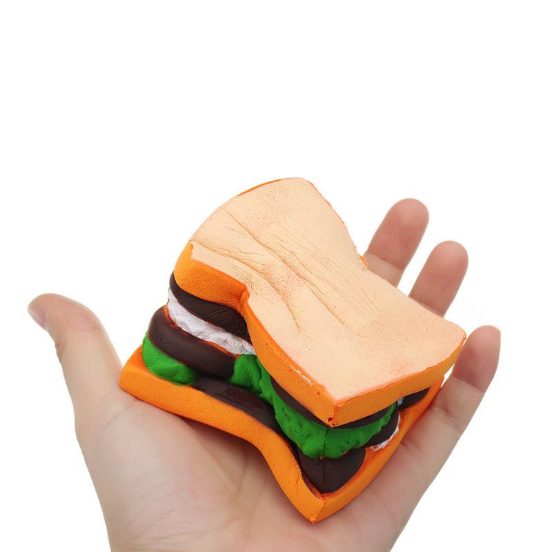 Σάντουιτς Squishy Slow Rising Cartoon Jelly Cake Gift Collection Μαλακό Παιχνίδι