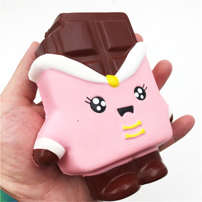Squishyfun Σοκολάτα Squishy 13 cm Slow Rising With Packaging Collection Gift Decor Μαλακό Παιχνίδι