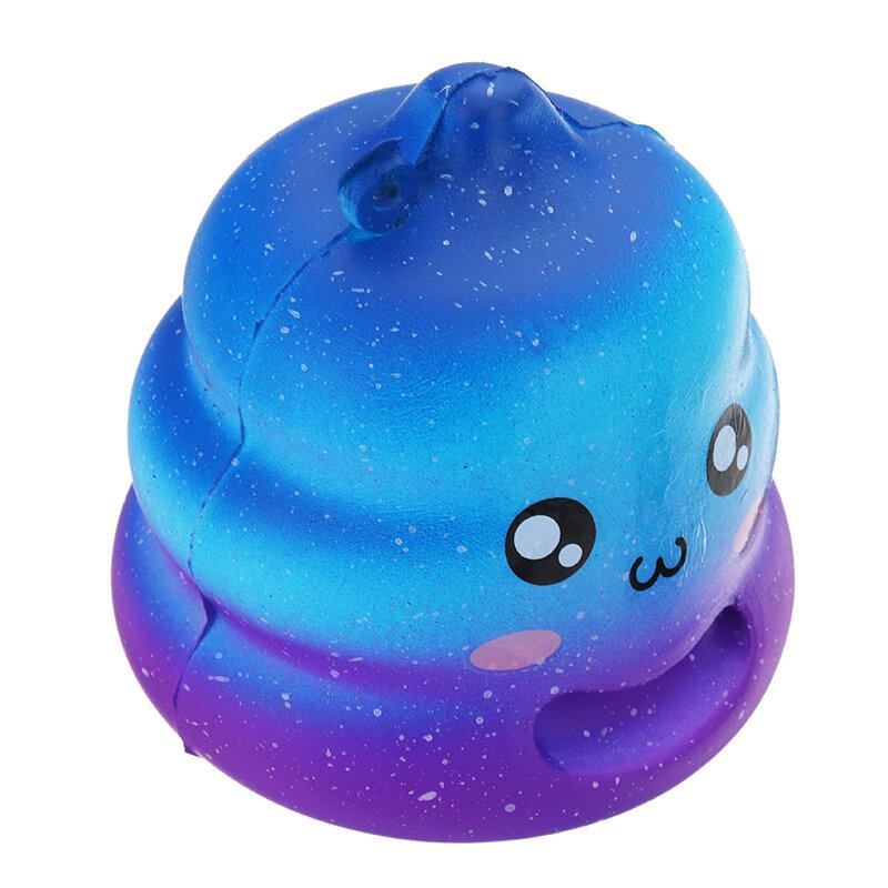 Συλλογή 7cm Crazy Squishy Galaxy Poo Slow Rising Scented Cartoon Gift Decor Collection