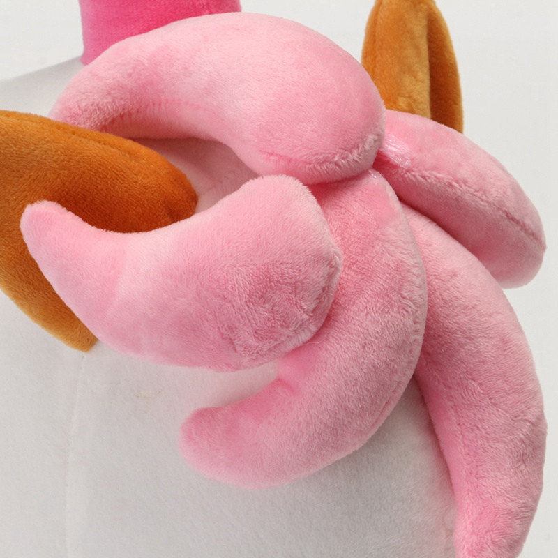 Unicorn Emoji Throw Μαξιλάρι Rainbow Pink Poop Emoticon 32cm
