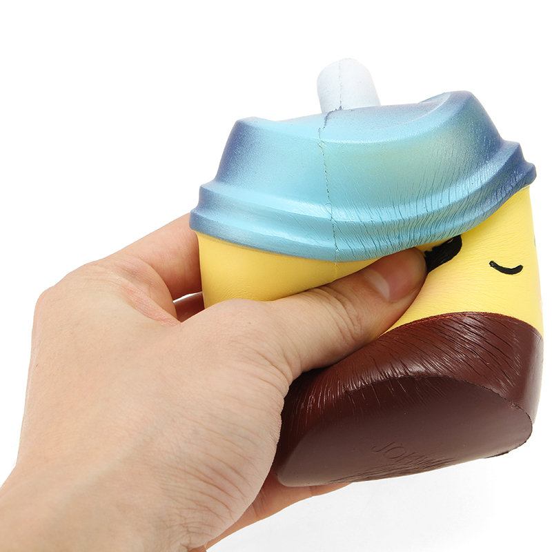 Xinda Squishy Milk Tea Cup 10cm Soft Slow Rising With Packaging Collection Gift Decor Toy