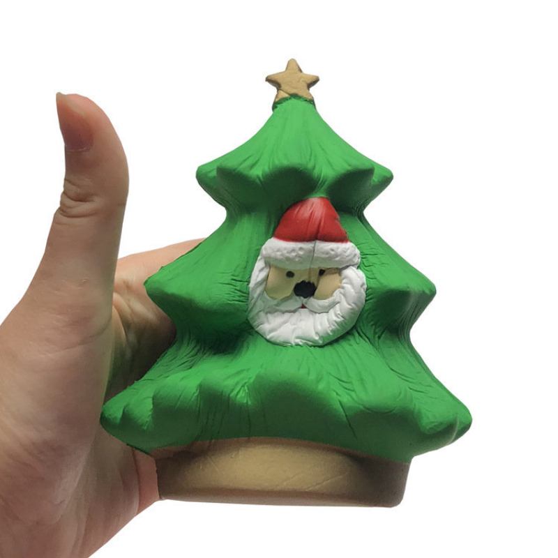 Χριστουγεννιάτικο Δέντρο Santa Claus Squishy Δώρο Διακόσμηση Συλλογή Με Συσκευασία