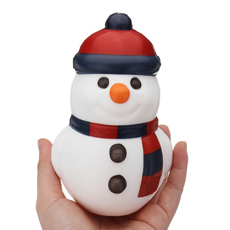 Χριστουγεννιάτικο Χιονάνθρωπος Squishy Soft Rising Slow With Packaging Collection Παιχνίδι Δώρων
