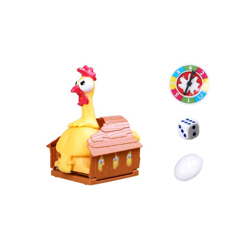 Αστεία Screaming Egg Laying Chicken Party Παιχνίδια Παιχνίδι Παζλ Γονέα-παιδιού Lucky Sound Toy