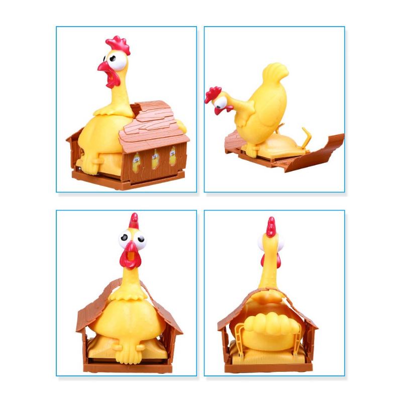 Αστεία Screaming Egg Laying Chicken Party Παιχνίδια Παιχνίδι Παζλ Γονέα-παιδιού Lucky Sound Toy
