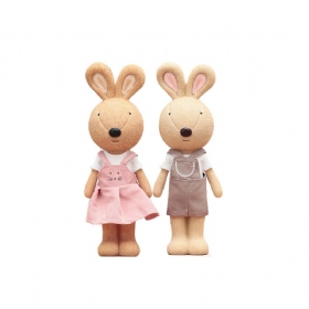 Δοχείο Στυλό Little Pure Resin Rabbit Με Έντονο Χρώμα & Χαριτωμένη Έκφραση Προσώπου Για Χειροτεχνίες Δώρα Για Ζευγάρια Δημιουργικές Διακοσμήσεις Κουνελιών Γενεθλίων
