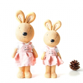 Γελοιογραφία Rabbit Pen Container Διακοσμητικά Από Ρητίνη Arts And Crafts Δώρα Για Παιδιά