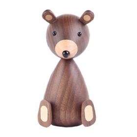 Nordic Creative Puppets Walnut Bears Δανέζικοι Σκίουροι Δημιουργικά Έπιπλα Σπιτιού Δώρα Γενεθλίων