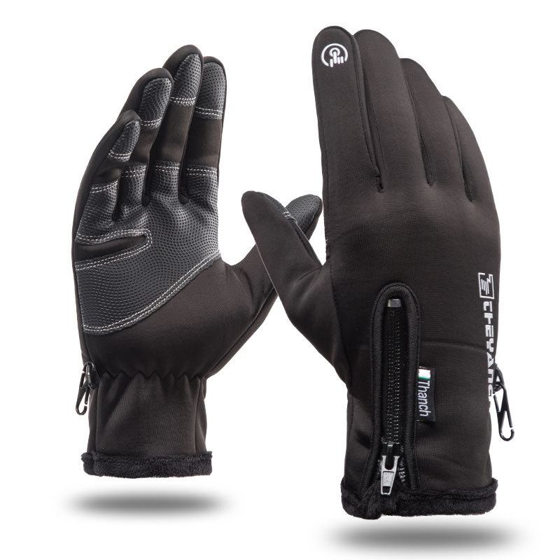 K2q9063 Αδιάβροχα Γάντια Ιππασίας Plus Velvet Μοτοσυκλέτα Για Ζεστή Και Φυσική Άσκηση