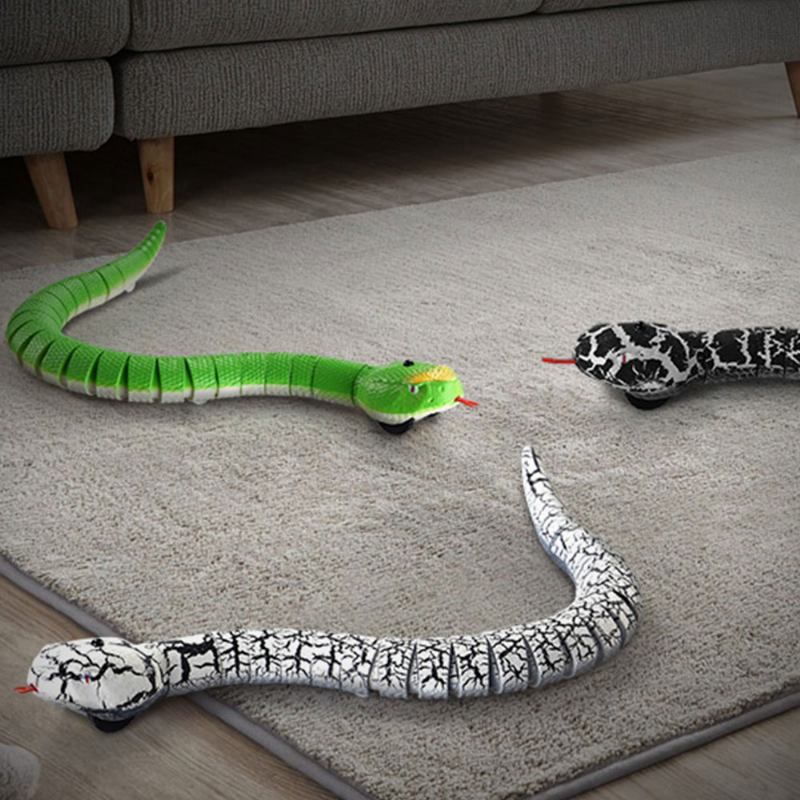 Imitation Electric Snake Wacky Toy Με Καλώδιο Φόρτισης Usb Ευέλικτες Αρθρώσεις & Τηλεχειριστήριο