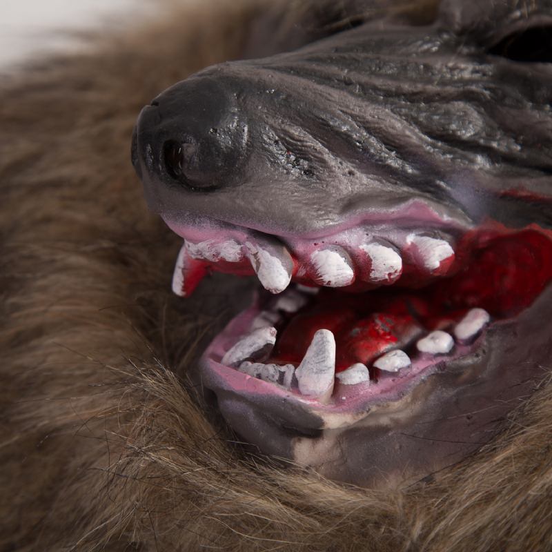 2023 Winter Trend New Wolf Head Mask Prom Party Spoof Ζώο Κεφαλής Για Αποκριάτικη Διακόσμηση Και Πάρτι