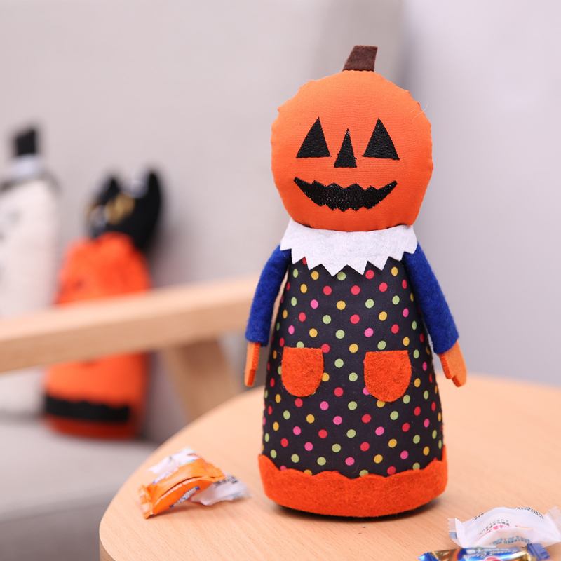 Απόκριες Ύφασμα Τέχνης Στολίδια Κούκλας Ghost Doll Atmosphere Arrangement Dress Up Παιδικά Δώρα