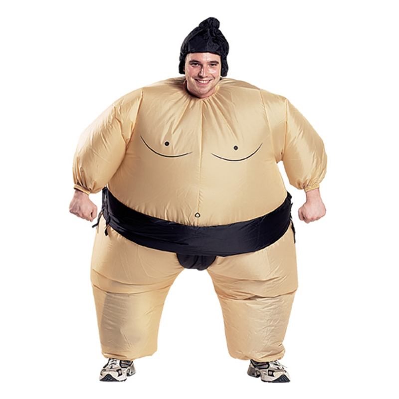 Φουσκωτό Σούμο Cosplay 2 Χρωμάτων Αποκριάτικη Στολή Για Άνδρες Γυναικεία Μόδα Dropshipping