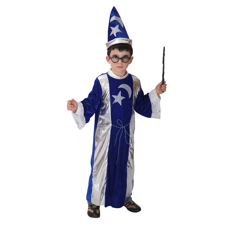Halloween Cosplay Παιδική Παράσταση Ρούχα Χορού Παρουσίαση Μάγου Κοστούμι Χάρι Πότερ