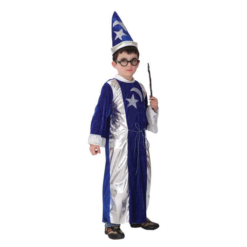 Halloween Cosplay Παιδική Παράσταση Ρούχα Χορού Παρουσίαση Μάγου Κοστούμι Χάρι Πότερ