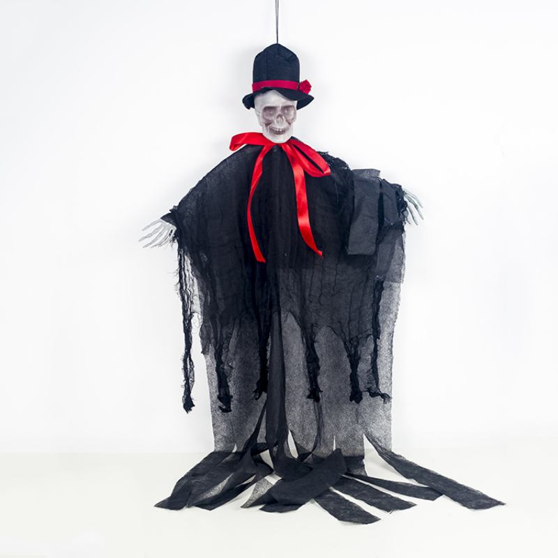 Halloween Ghost Festival Horror Atmosphere Vibrato Photo Layout Props Fabric Skull Κρεμαστό Μπαρ Διακοσμήσεις Γάμου
