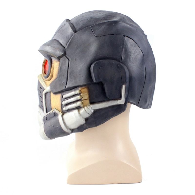 Κράνος Latex Newest Guardians Star Cosplay Lord Mask Lifesize