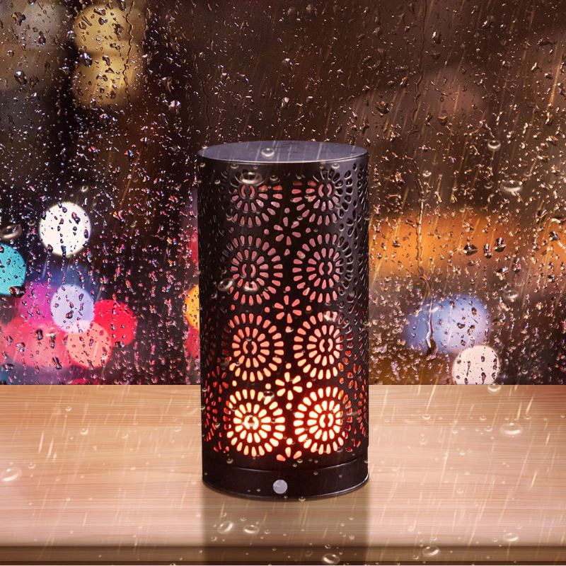 Led Flame Light Usb Επαναφορτιζόμενο Φωτιστικό Φλόγας Που Τρεμοπαίζει Με Αμπαζούρ Αποκριών Και Μαγνητική Βάση Για Εσωτερικούς Και Εξωτερικούς Χώρους