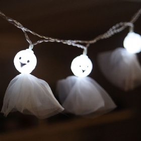 Υπαίθριος Κήπος Led String Lights Χριστουγεννιάτικα Φανάρια Φεστιβάλ Φαντασμάτων Προμήθειες Φώτα Για Το Halloween