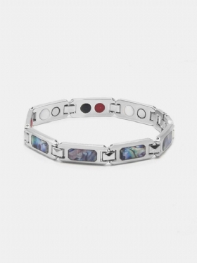 Βραχιόλι Ενέργειας 1 Τεμ. Alloy Fashion Magnet Magnetic Therapy Health Energy Bracelet