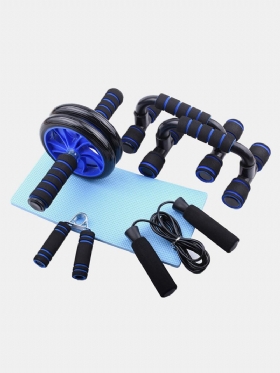 Εξοπλισμός Γυμναστικής Muscle Trainer Κιτ Κυλίνδρου Τροχού Κοιλιακός Κύλινδρος Push Up Bar Jump Rope