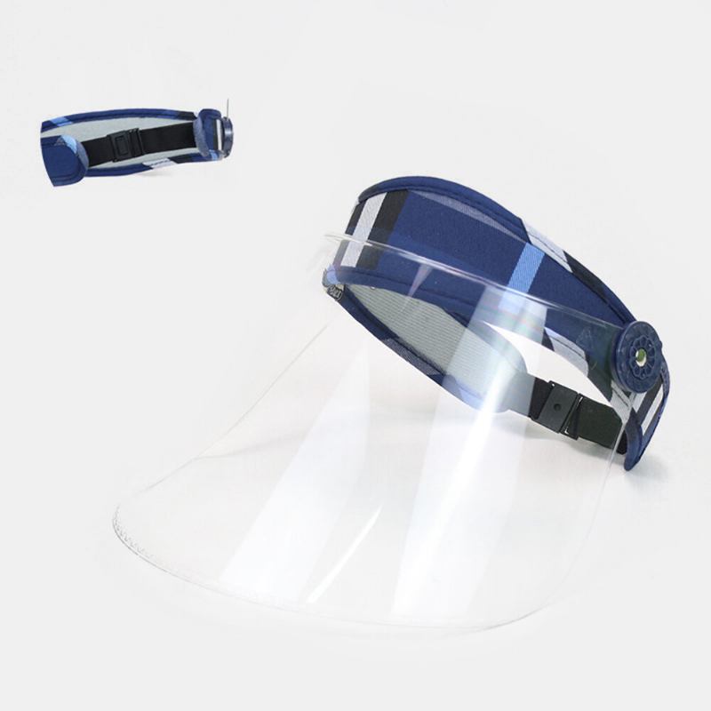 Ρυθμιζόμενο Δικτυωτό Κάλυμμα Anti-uv Big Brim Καπέλο Προσώπου Ηλίου Άδειο Επάνω
