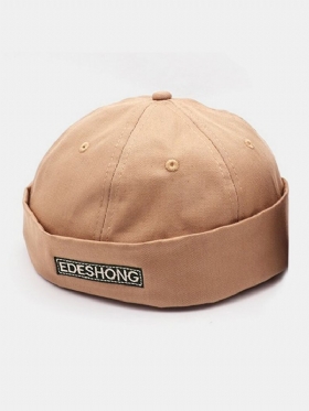 Unisex Embroidery Μονόχρωμο Outdoor Wireless Beanie Landlord Cap Skull Cap