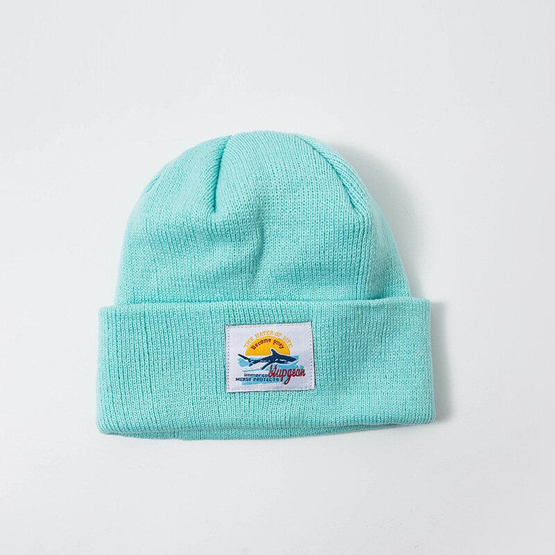 Unisex Μασίφ Πλεκτά Ζεστά Καπάκια Beanie Για Εξωτερικούς Χώρους Καπέλα Κρανίου Με Υψηλή Ελαστικότητα