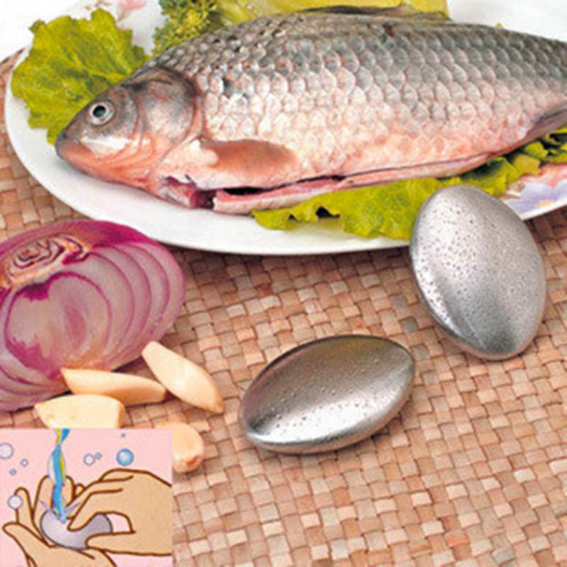 Magic Ανοξείδωτο Σαπούνι Κουζίνας Αφαίρεση Οσμής Χεριών Εργαλείο Καθαρισμού Απόσμησης