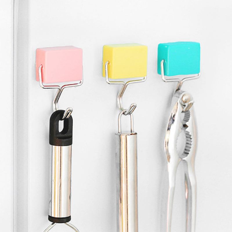 Magnetic Hooks Super Suction Ψυγείο Μικροκυμάτων Χωρίς Ίχνη Κρέμονται Για Και Ντουλάπια
