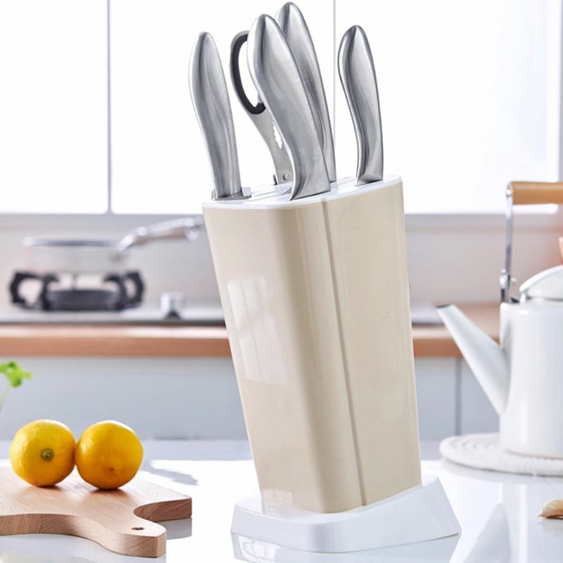 Πλαστικό Ράφι Αποθήκευσης Εργαλείων Insert Knife Storage Rack Pp Δοχείο Μαχαιριών Nordic Kitchen Boxsupplies Κουζίνας
