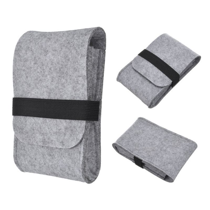 Power Bank Mouse Cable Usb Digital Accessories Felt Τσάντα Αποθήκευσης