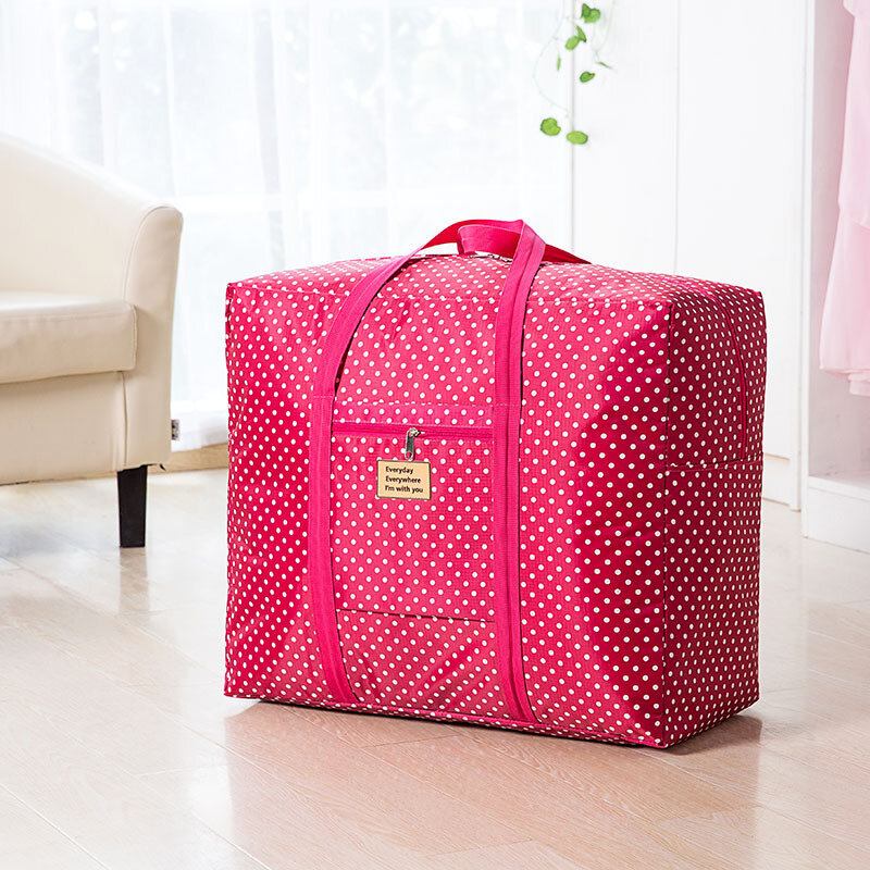 Thicken Large Quilt Bag Oxford Cloth Storage Bag Bag Bagage Bag Clothing Travel Moving Ταξινόμηση