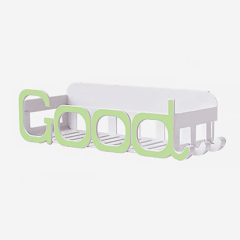 Wash Gargle Station Place Rack Γωνιακή Σχάρα Τοίχου Με Σχέδιο Χωρίς Τρύπες Και Σχήμα Γράμματος Για Το Μπάνιο